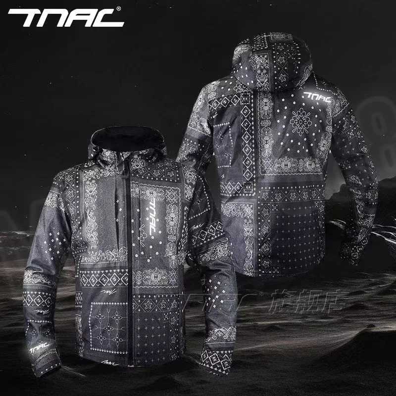 TNAC Motorcycle Riding Clothing Winter Men's and Women's All-season Waterproof and Anti-fall Motocross Warmth