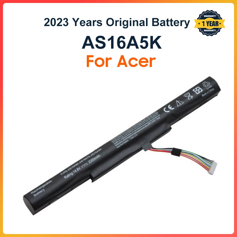 

New AS16A5K AS16A7K AS16A8K Battery For Acer Aspire E15 E5-475G 523G 553G 575G 774G E5-575-59QB E5-575 E5-575G-53VG