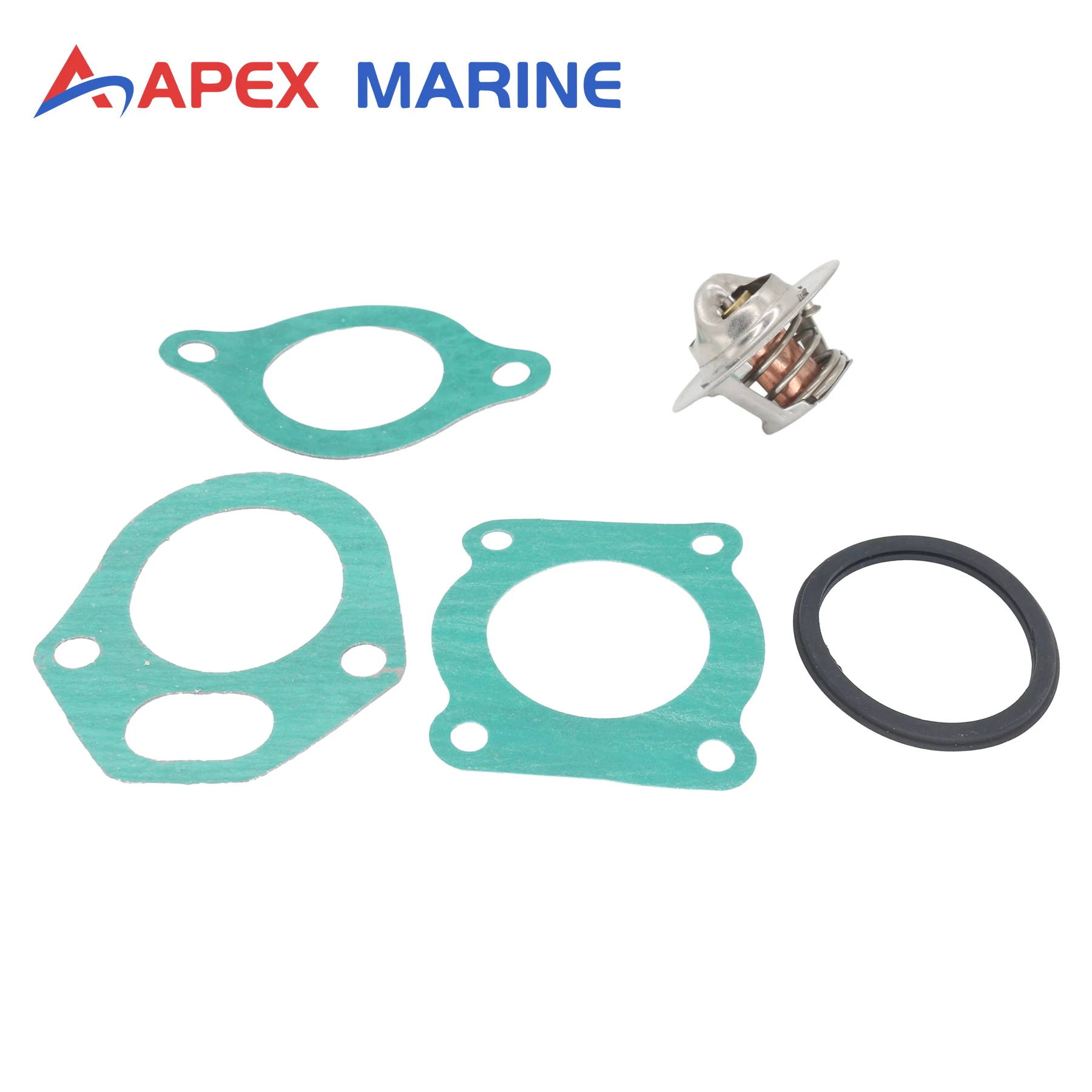 

Marine Thermostat Gasket Kit for Volvo Penta V6 V8 143°F 62°C Fits 876305 875794 424299 835177 Outboard Sterndrive Part