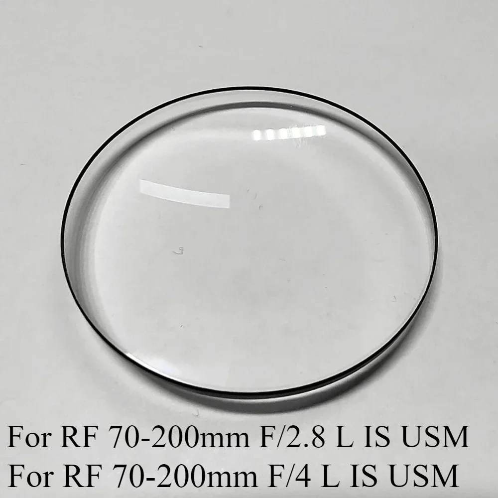 Neues vorderes 1. Erstes Optikelementglas für Canon RF 70-200 mm 70-200 mm F/2.8L & F/4 L IS USM Kamera-Reparaturteil (nur Glas)