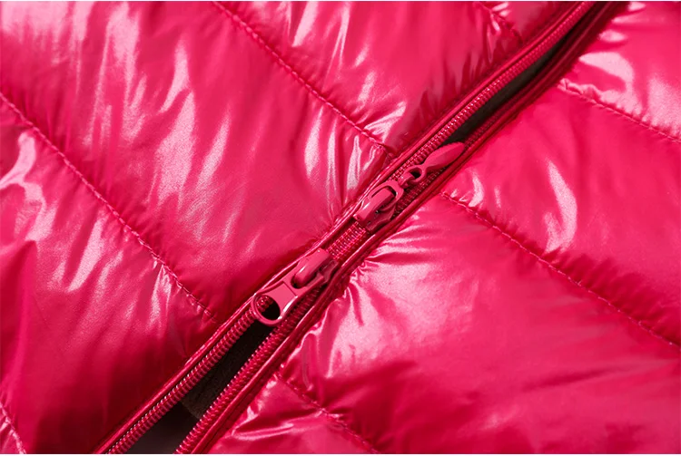 Plus Size Ultra-light Thin Down Jacket Women Long Autumn Winter Slim Hooded Warm White Duck Down Coat Women Packable Outerwear