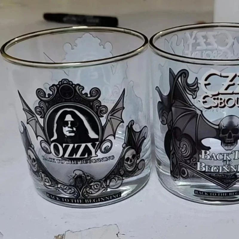 Ozzy Osbourne Whiskey Glass – Cocktail-Trinkgläser mit Rockmusik-Thema, ideales Barzubehör-Geschenk für Fans