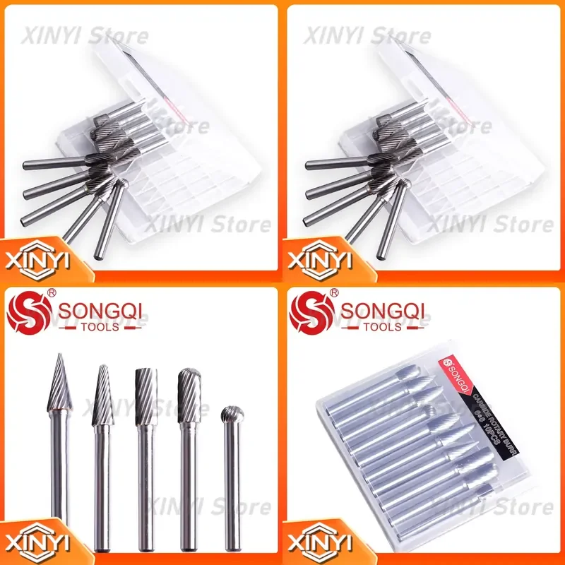 Rotary Burr for SC SM AC Flute Abrasive Carbide Burr Set 10 Pieces Minimum Approval