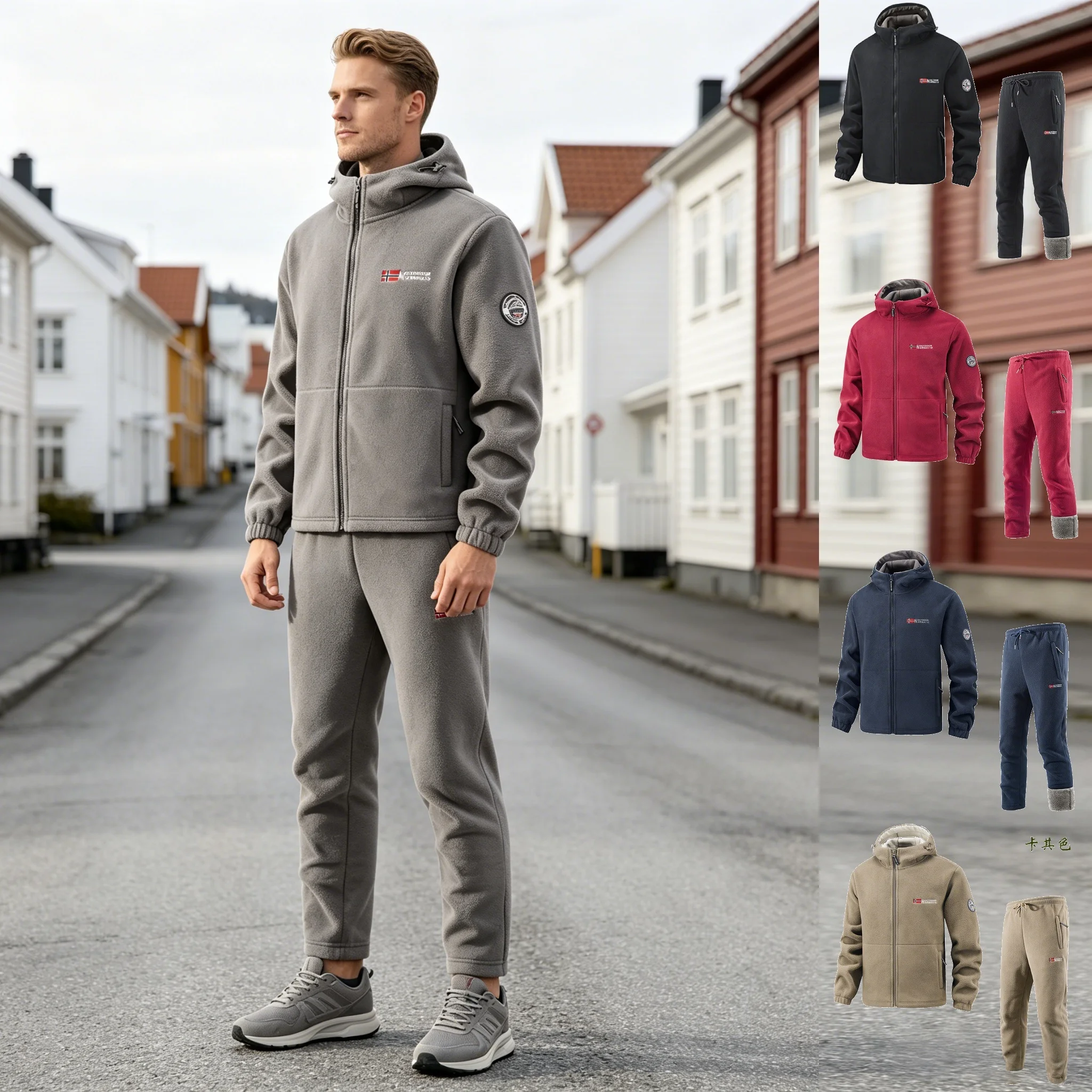 Men's-Polar-Fleece-Hooded-Jacket-and-Pants-Set-Outdoor-Norway-Warm-Track-Suit-Autumn-Winter-Thermal-Sweatsuit-Casual-Sportswear