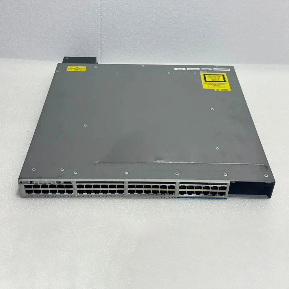 For Cisco POE Power Supply Switch With 120,000 Megaports WS-C3850-12X48U-E