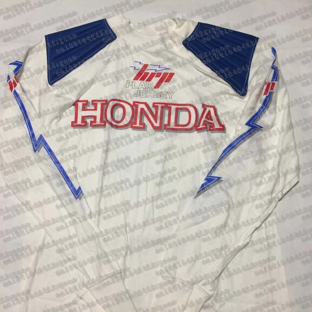 

Honda Jersey Motocross Vintage Large Racing Products Long Sleeve Breathable Quick Dry Motorcycle Shirt Comfortable for Clothe