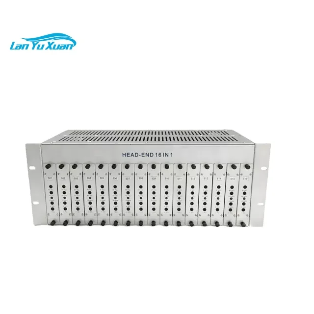 DIGICAST DMB-6001F 16 channel analog modulator fixed AV to RF Analog CATV Modulator