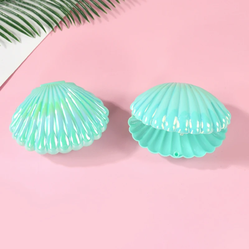 5/10 Stuks Shell-Vormige Snoep Geschenkdoos Meisjes Zeemeermin Verjaardagsfeestje Decor Bruiloft Baby Shower Gunsten Kerst Sieraden Opbergdoos