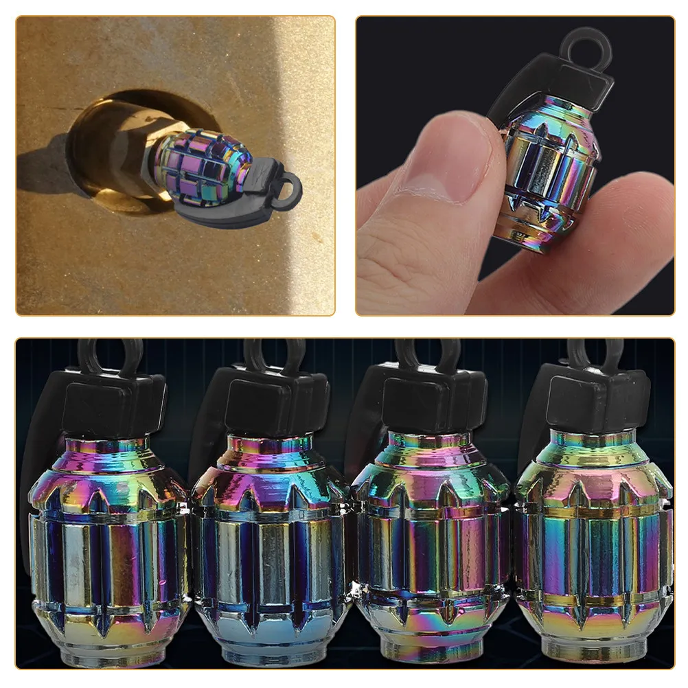 

8 шт. колпачков для вентилей мотоциклетных шин из нержавеющей стали, герметичные, пылезащитные, для защиты от утечки воздуха