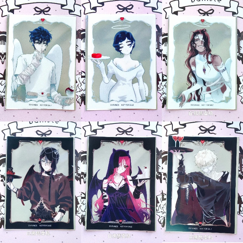 

Spot Alien Stage Cafe Series Meals Transparent Card Meal Products Genuine Special Offer Limited Fan Collection Souvenir Gifts