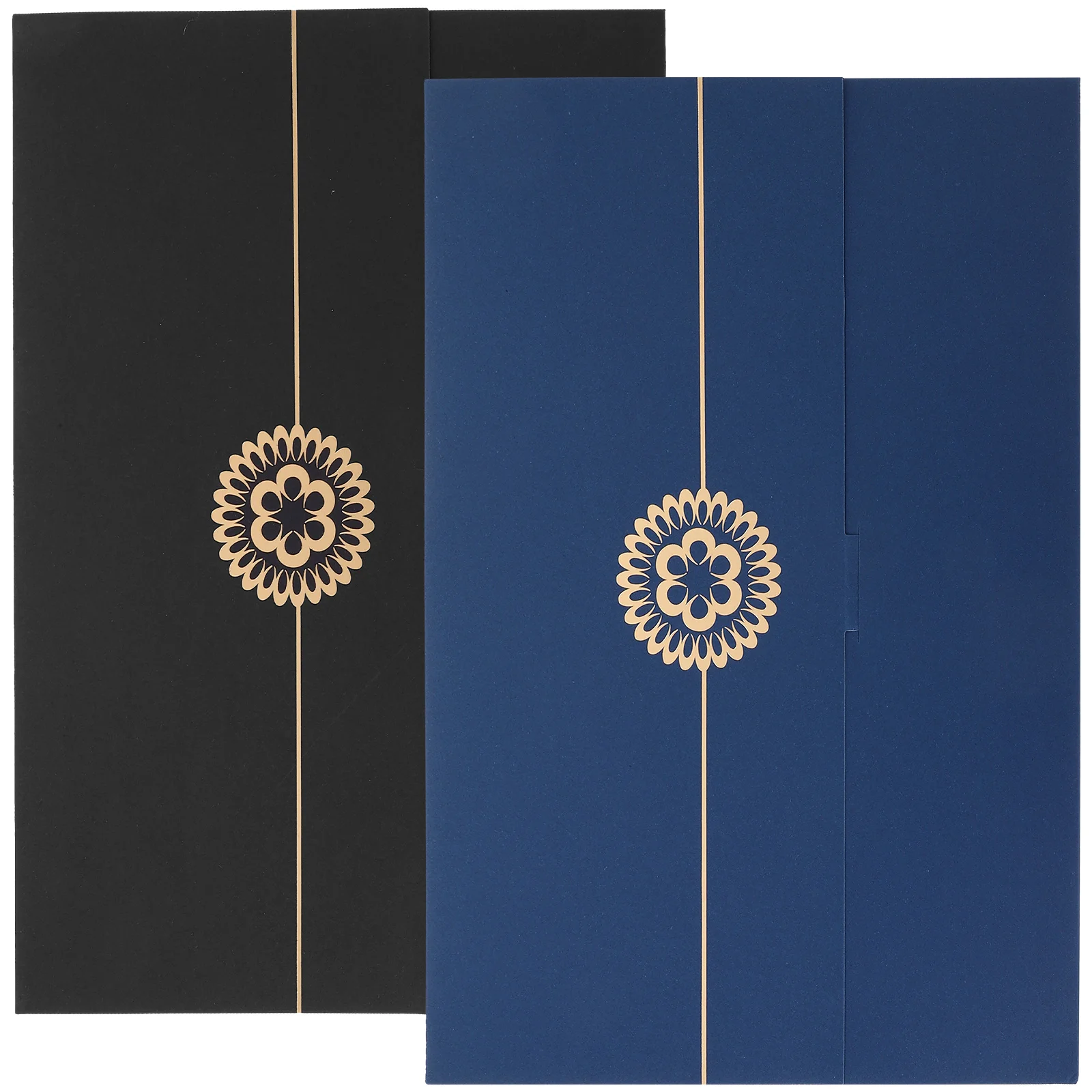 2 Pcs Specialty Paper Competition Appointment Letter Certificate Dispenser Cover A4 Holder