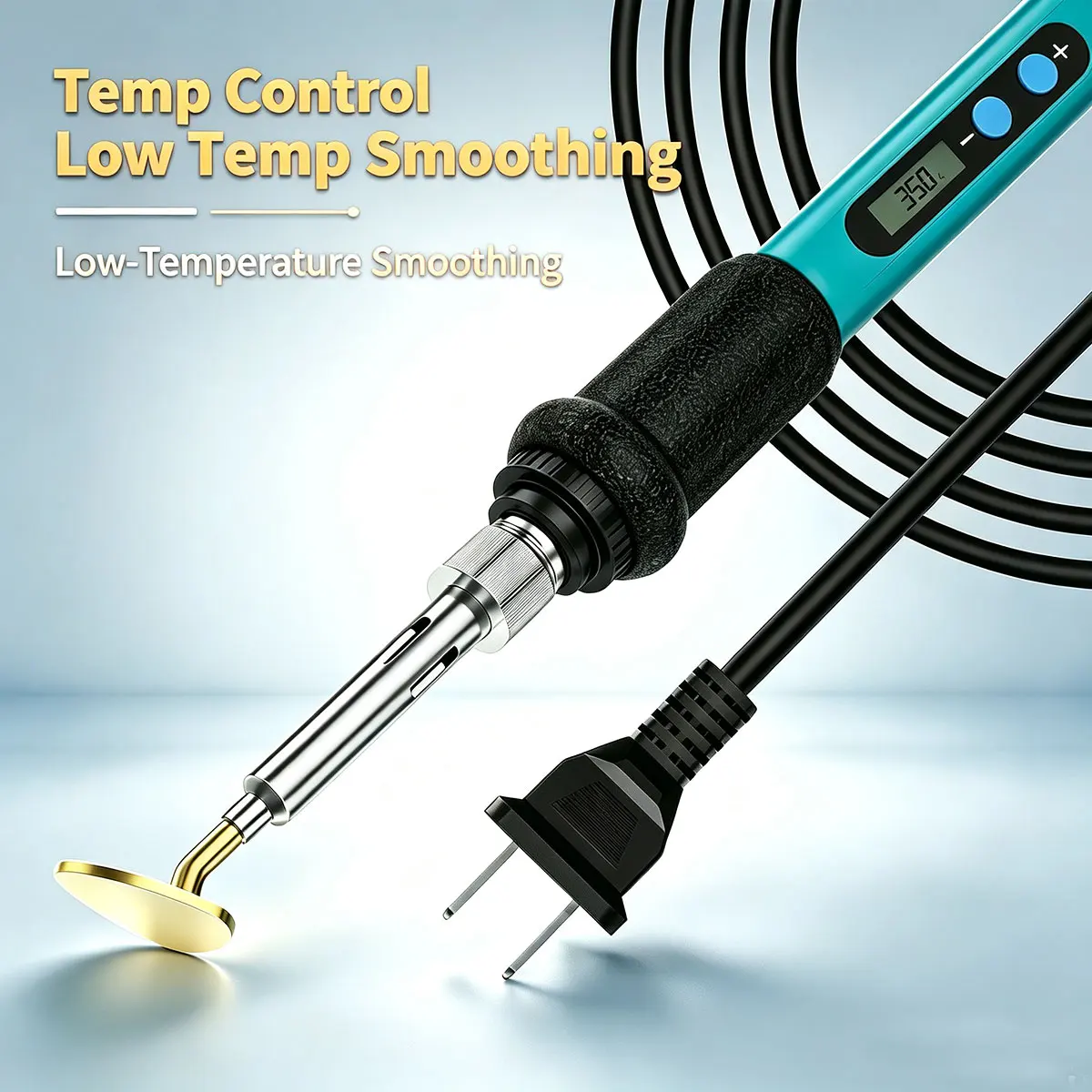 Portable Soldering Iron Home Leather Ironing Plastic/Crack Repair Tool Car Bumper Welding Machine with Welding Material