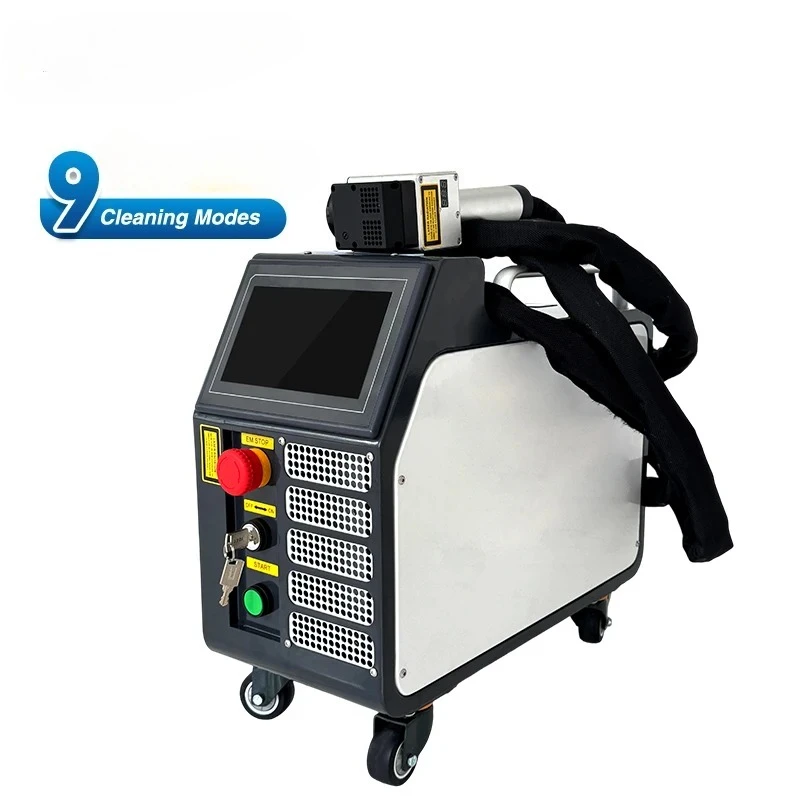 Factory outlet Portable Pulse Laser Cleaning Machine Mini Easy To Operate Pulse Laser Cleaner For Metal Rust Wood Oil