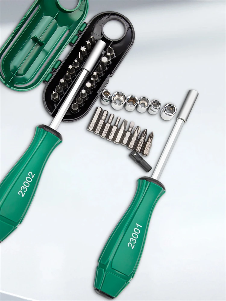 20Pcs/Set Multifunctional Special-shaped Screwdriver Manual Portable Screwdriver Combination Set with Storage Box