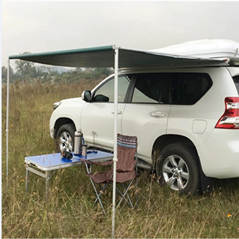 

Hot Selling 4X4 Outdoor Camping Car Aluminum Roof Top Side Awning High Quality