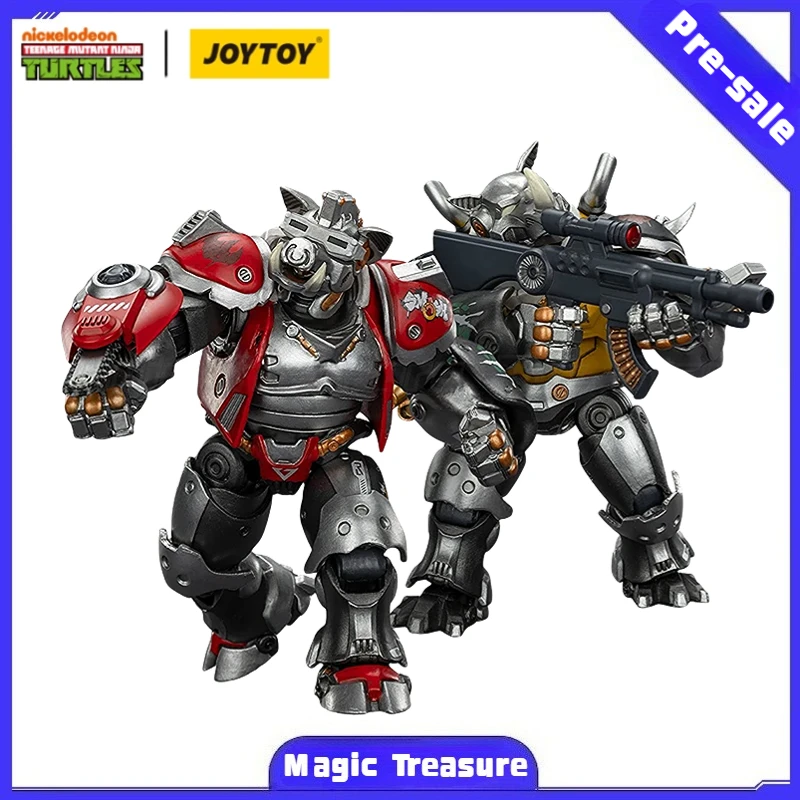 

【MT】Pre-sale JOYTOY TMNT Super Bebop Mighty Rocksteady 1/18 Action Figure Model Toy