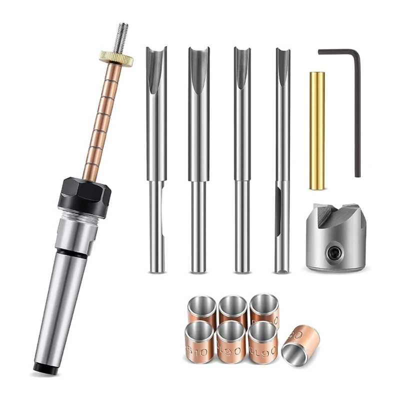 

Pen Making Pen Shaft and Pen Holders Trimming Set Turning Mandrel for Making Pen Woodworking Lathe Accessories