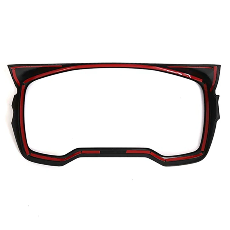 1 Piece Dashboard Display Frame Car Carbon Fiber Interior For Toyota Corolla Cross XG10 2020 2021