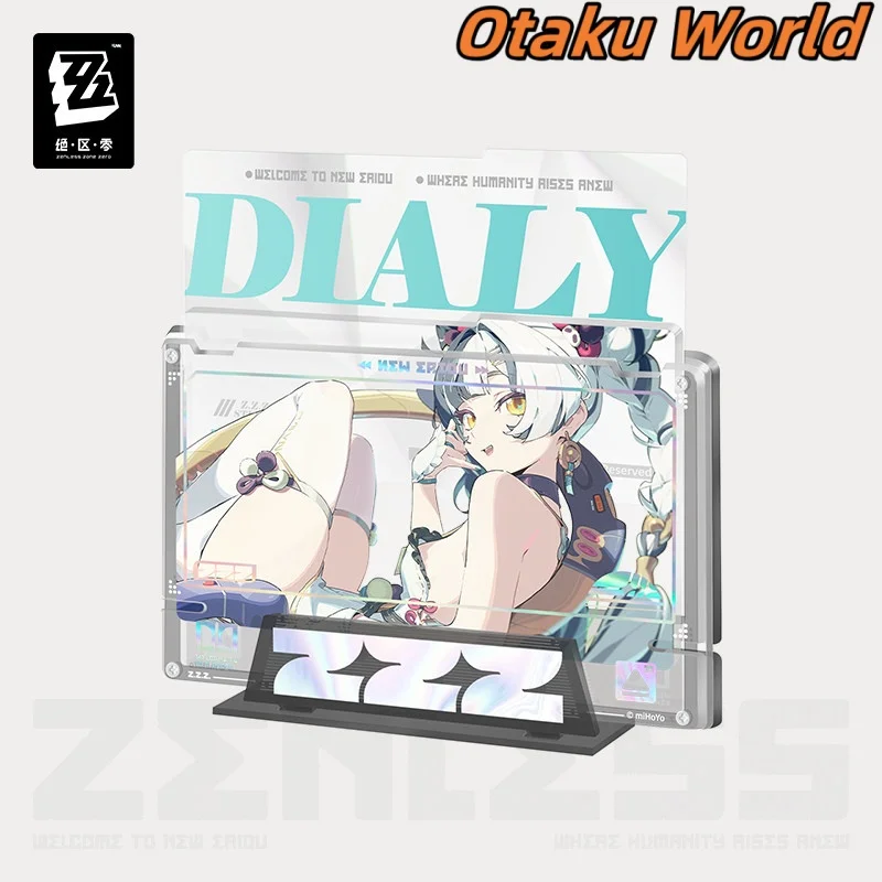 ZZZ Zenless Zone Zero Original Merch Dialyn Banyue Fixed frame acrylic insert set