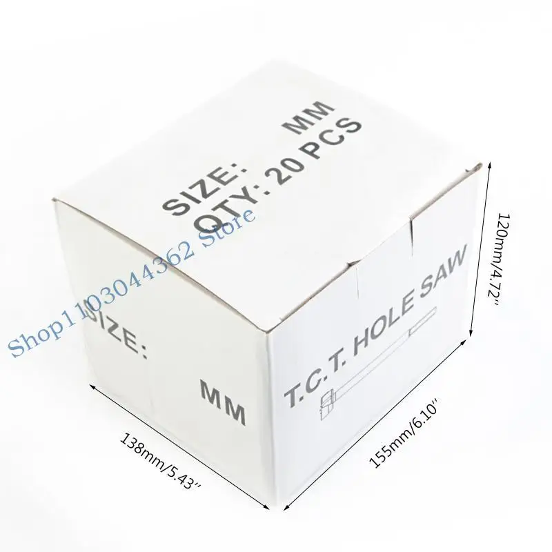 A3PA 20pcs/set 14-50mm forstnerドリルビット木工セルフセンターリングホールソータングステンカーバイドウッドカッターツール