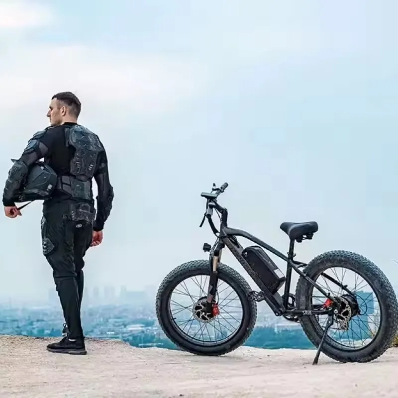 Lankeleisi MG740 PLUS 2000W Dual-Motor E-Bike, 48V 20Ah Akku, 26"×4.0 Fat Tires, 7-Gang-Schaltung, hydraulische Bremsen, blockierbare Federung, Offroad-Elektrofahrrad für Erwachsene