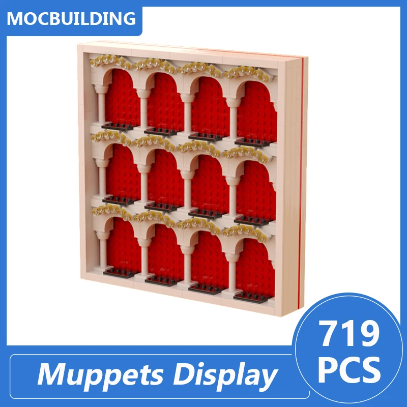 

Hanging Muppets Display Model Moc Building Blocks Diy Assemble Bricks Creative Educational Xmas Collection Toys Gifts 719PCS