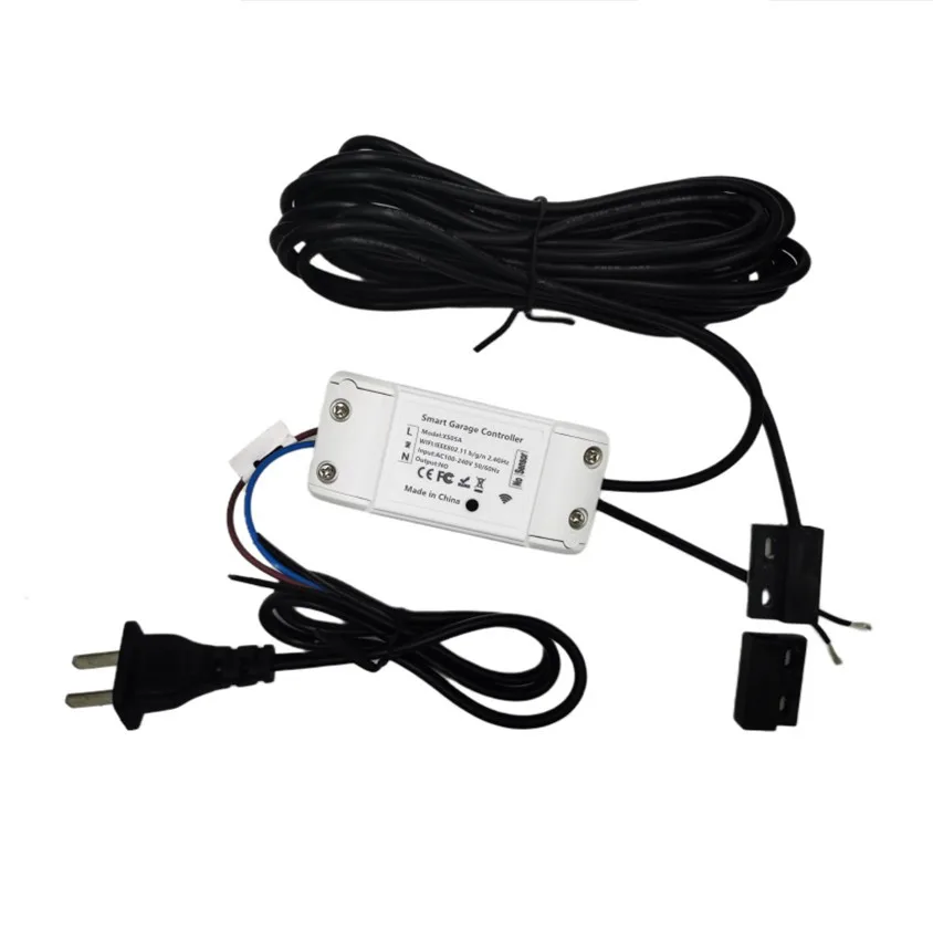 WiFi Switch Smart Garage Door Opener Controller Work With Alexa Echo Google Home SmartLife/Tuya APP Control No Hub Require