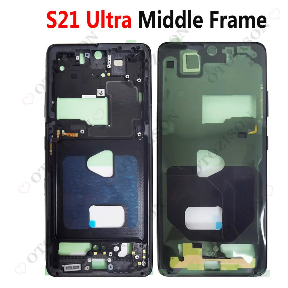 S20 FE 4G 5G Middle Frame For Samsung Galaxy S20+ S20 Plus S21 Ultra frame G980 G985 G988 G991 G998 Phone Replacement Housing