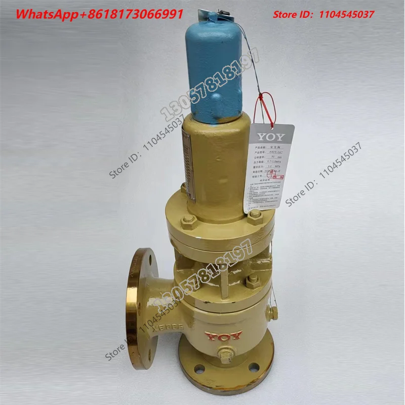 YOY Safety Valve A40Y-16C/P/DN40DN50 Heat Transfer Oil with Radiator Spring Full Opening and Closed Type