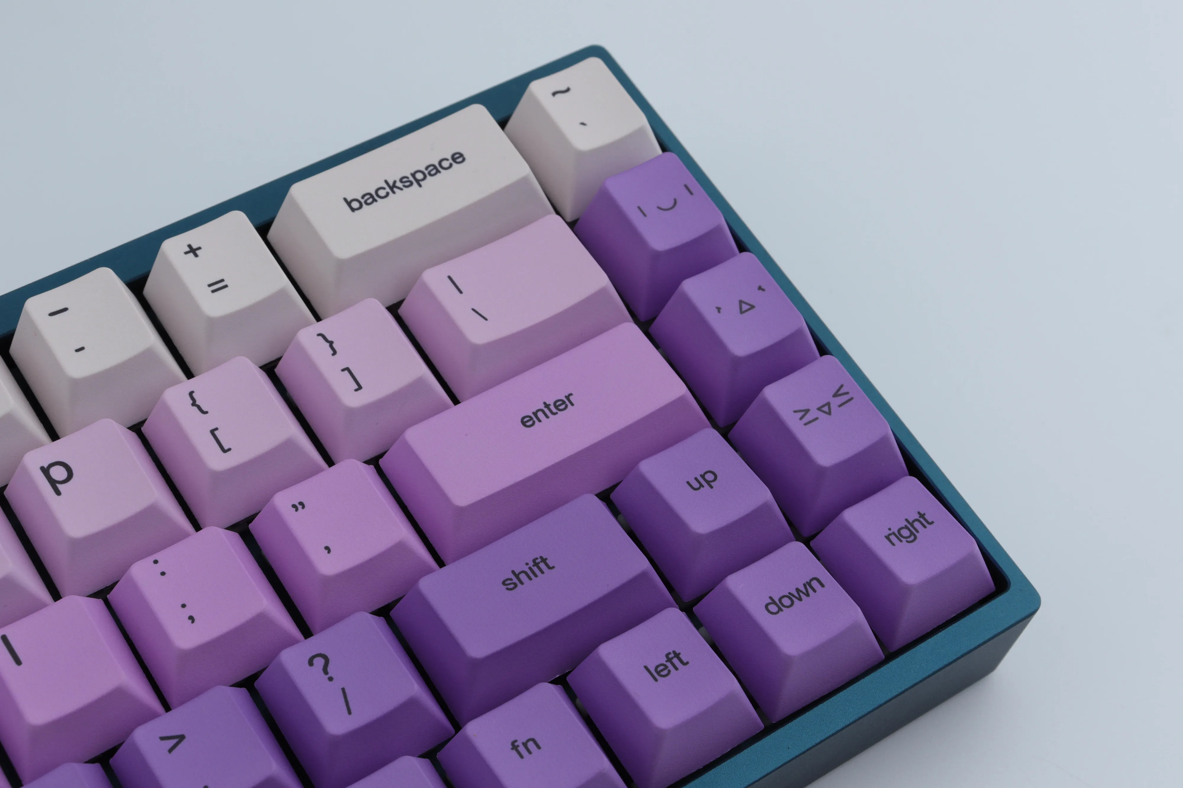 Gmk lila süße Tasten kappen, 129 Tasten Tasten kappen Kirsch profil Dye-Sub personal isierte gmk Tasten kappen für mechanische Tastatur