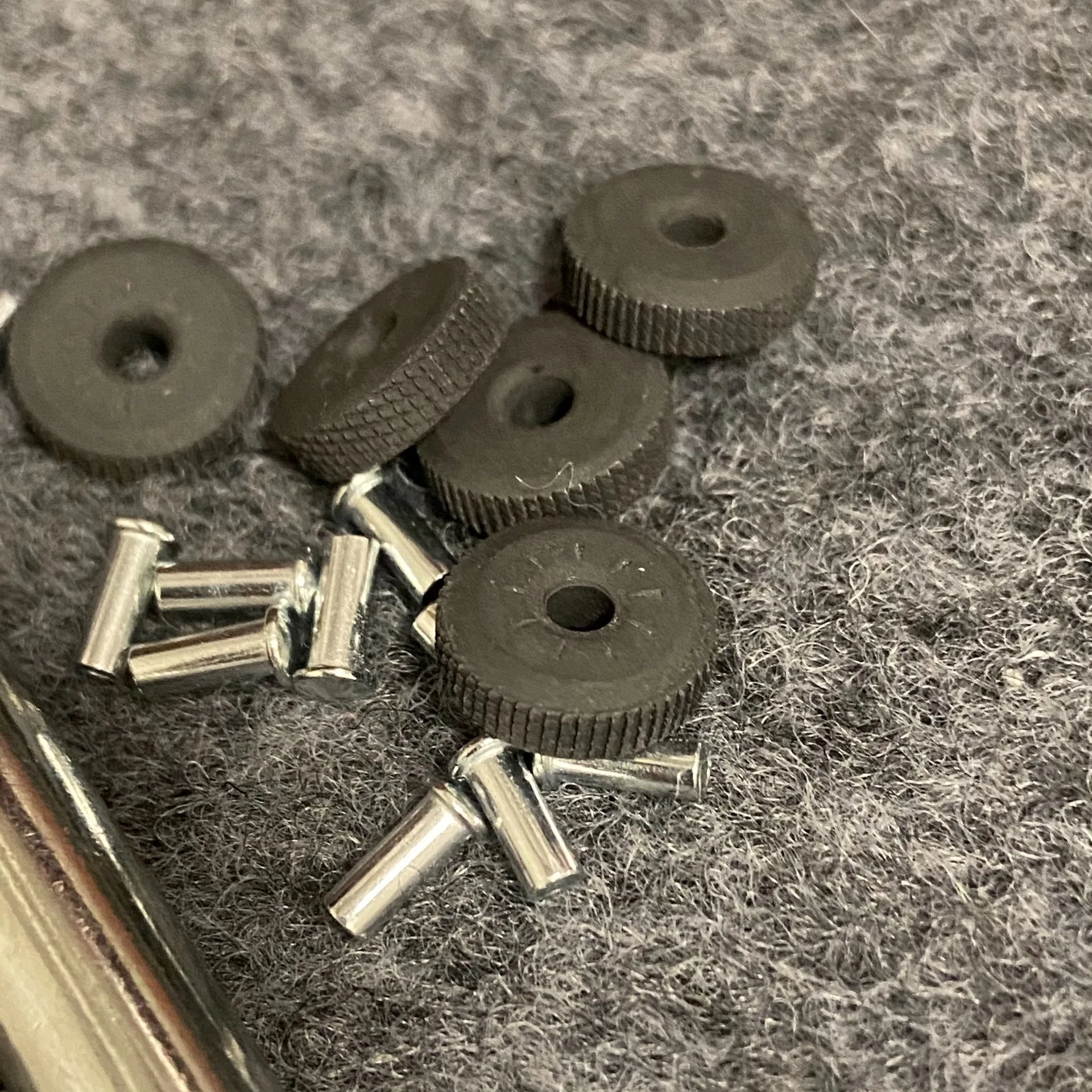 6-In-1 Punch Rivets Wheel Set Fit For Zippo Lighter Steel Grinding Wheel Install Tool Inner Tank Gear Rivets Repair Accessories