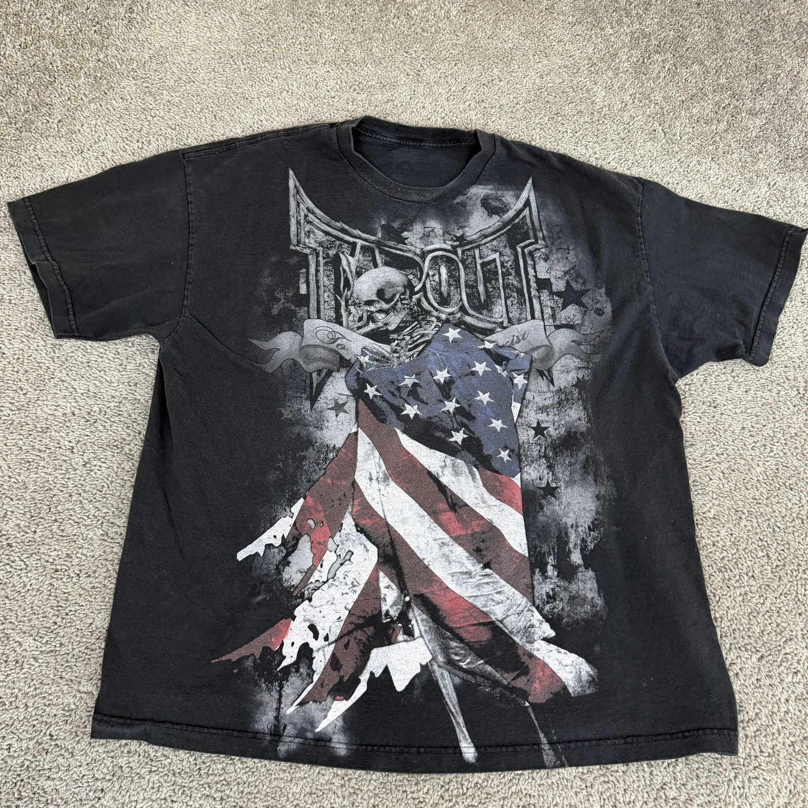 Women Fashion Usa - Vintage Y2K Tapout Tişört Erkek Kadın
