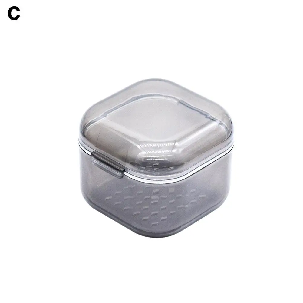 Nail Art Drill Bit Grinding Cleaning Box Polishing Nail Bowl Tool Storage Cleaner Disinfection Thicken Box Washing Hea K4p3