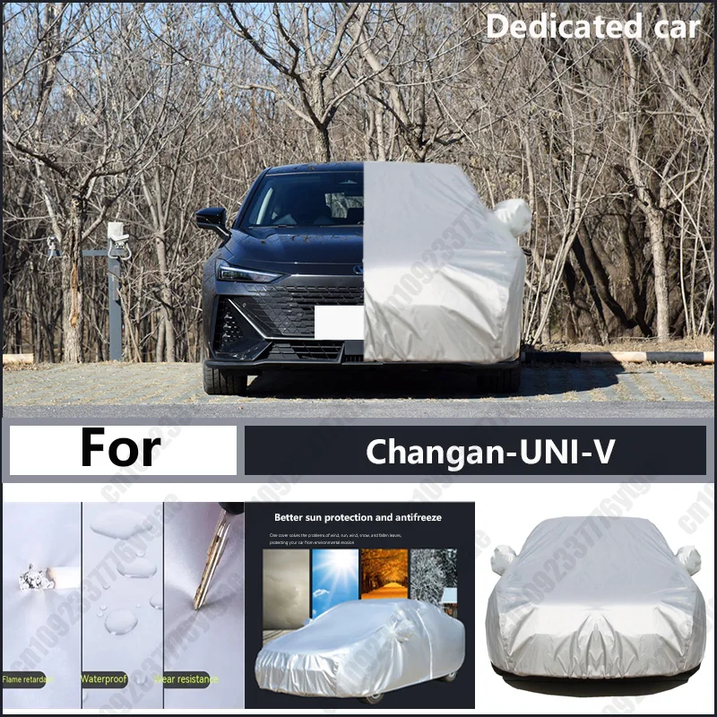 

For Changan-UNI-V Oxford cloth car cover for sun protection, rain resistance, and all season special car dust cover