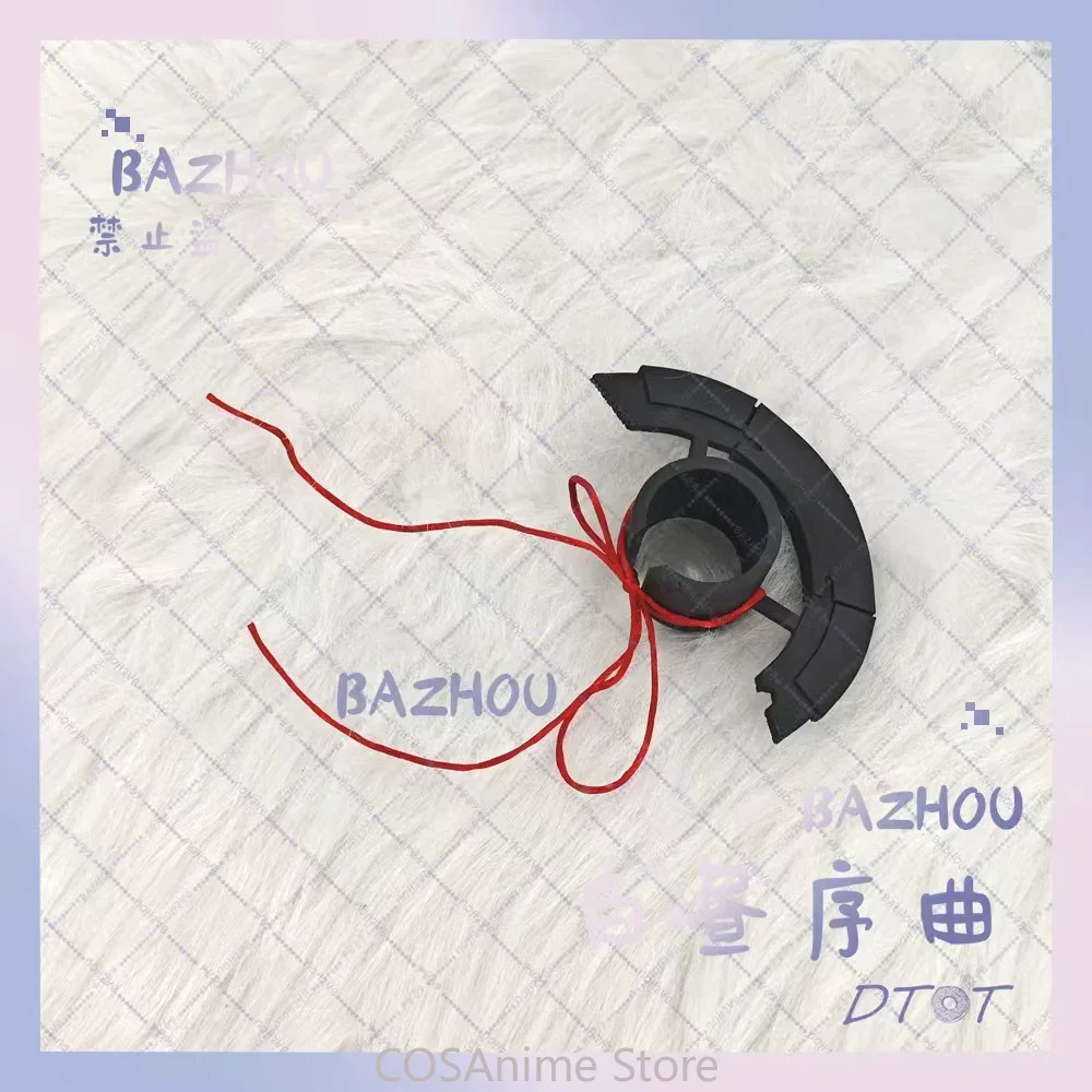 Arknights: Endfield Li Zhiyan Jue Anime Cosplay Crown Headdress Headband Props Hair Ornaments Ponytail Ties Hair Role Play view 4