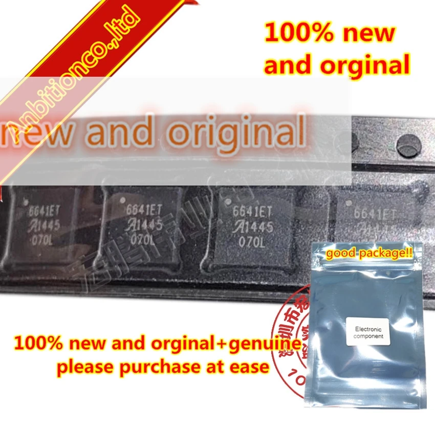 2-10pcs  100% new and orginal A6641SETTR-T A6641SETTR silk-screen 6641ET QFN28 in stock connection