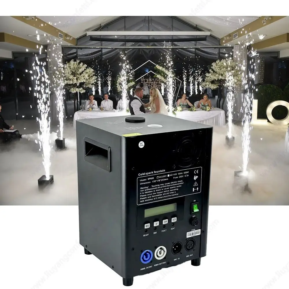 

DJ Stage Lighting Ignition Engineering Electronic Indoor Spark Wedding Cold Spark Machine