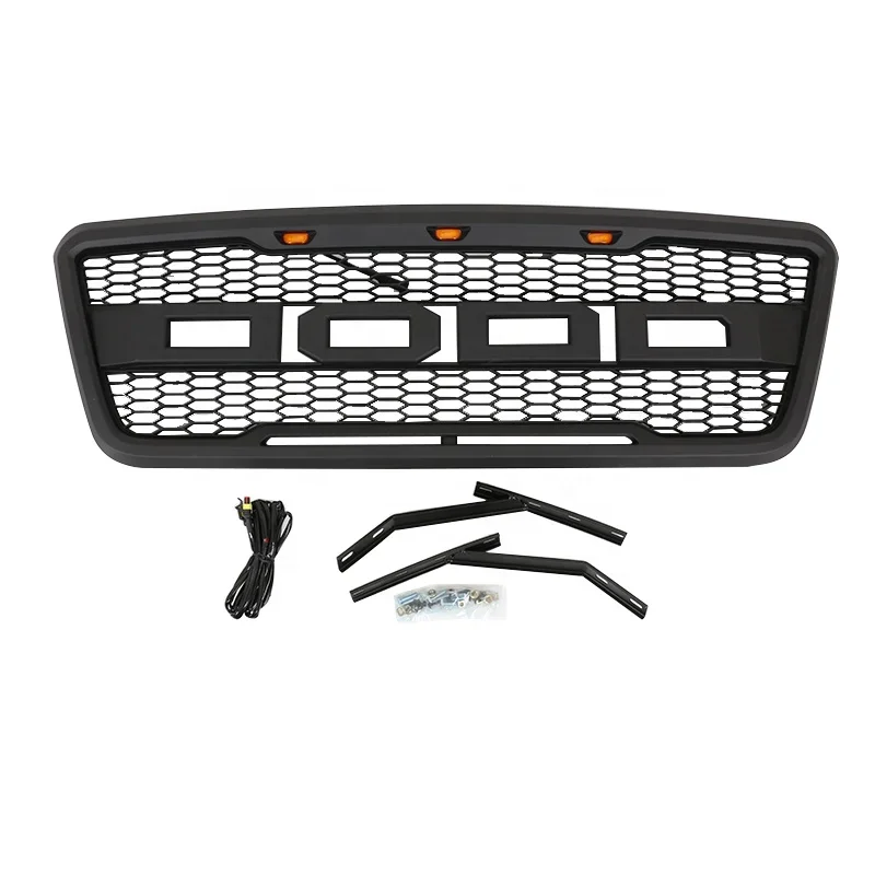 Manufacturer Wholesale Car Parts Conversion Front Bumper Grill Fit for F150 Body Kit Grille FIT for 2004 2008 ABS