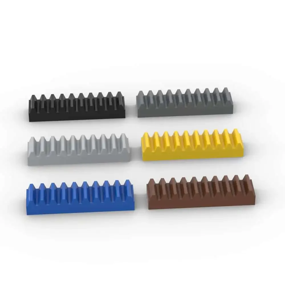 MOC 10PCS Gear Rack 3743 1x4 Building Blocks Kit Educativo Assemblare Mattoni Particelle Puzzle Giocattolo FAI DA TE Per Bambini Di Compleanno Regali Del Capretto