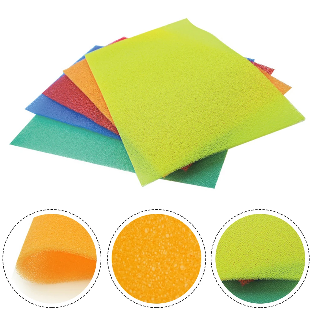 

Universal Sponge Mat Sponge Mat 5pcs Absorption Antifouling Filter Sponge Refrigerator Refrigerator Mildew Proof