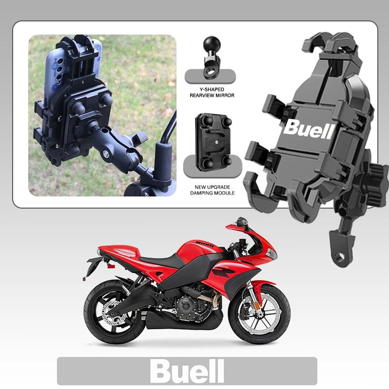 

High-Grade Mobile Phone Holder GPS Stand Bracket Motorcycle Accessories For Buell 1125R 1125Cr X1 Xb9r Xb9 Ulysses Xb12x
