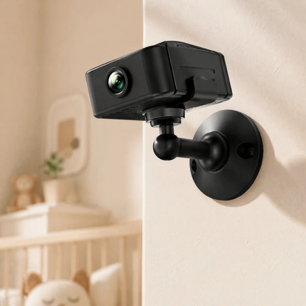 4K Resolution Security Camera Motion Detection Night Vision Mini Camera SD Storage Cloud Storage Baby Monitor Indoor Use