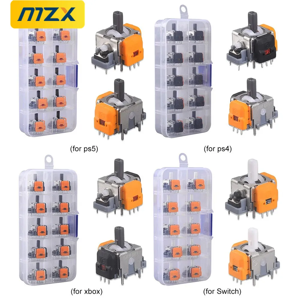 Mzx 10PCS Hall Joys…