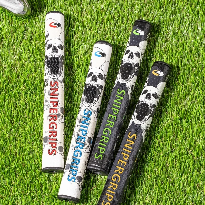 Golf Putter grip，Soft Feel, skull pattern,Soft Feeling,5Colors Optional,NO WEIGHT  ,2.0,3.0,5.0