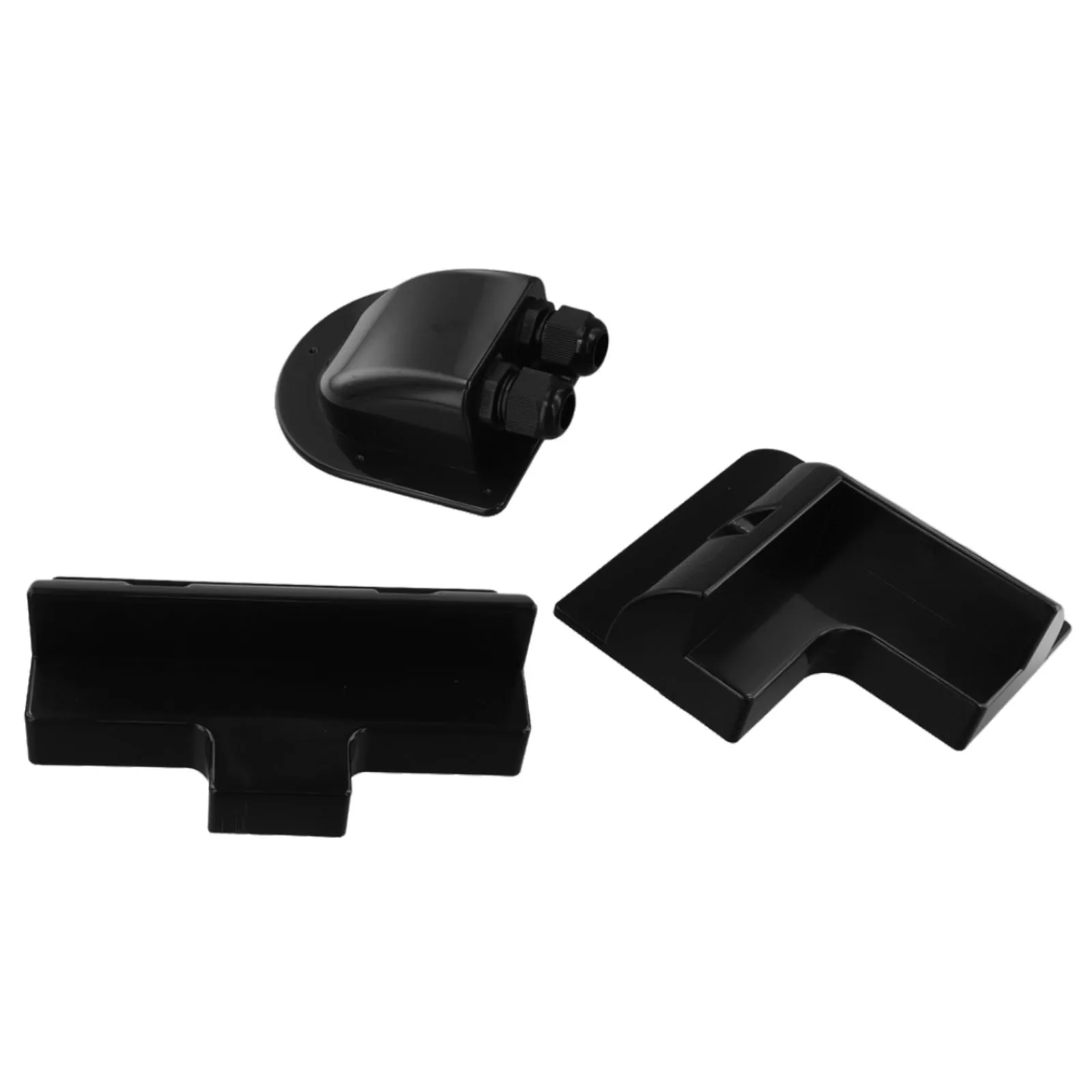 Solar Panel Mounting Bracket Kit 7 Pieces Including Cable Entry Gland for Flexible Installation on Vehicles and For Caravans