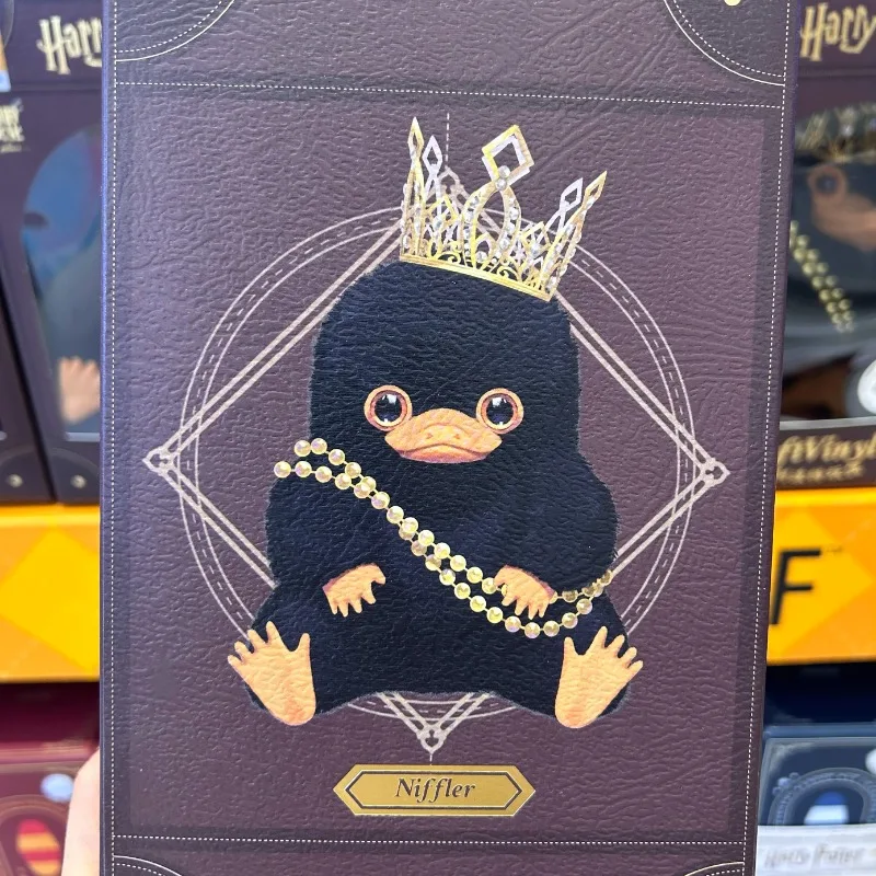 مينيسو هاريز بوترز الفينيل الوجه صندوق أعمى اللعب أنيمي الشكل Niffler هيرميون رون مالفورت ألعاب الدمى الناعمة جمع الحلي