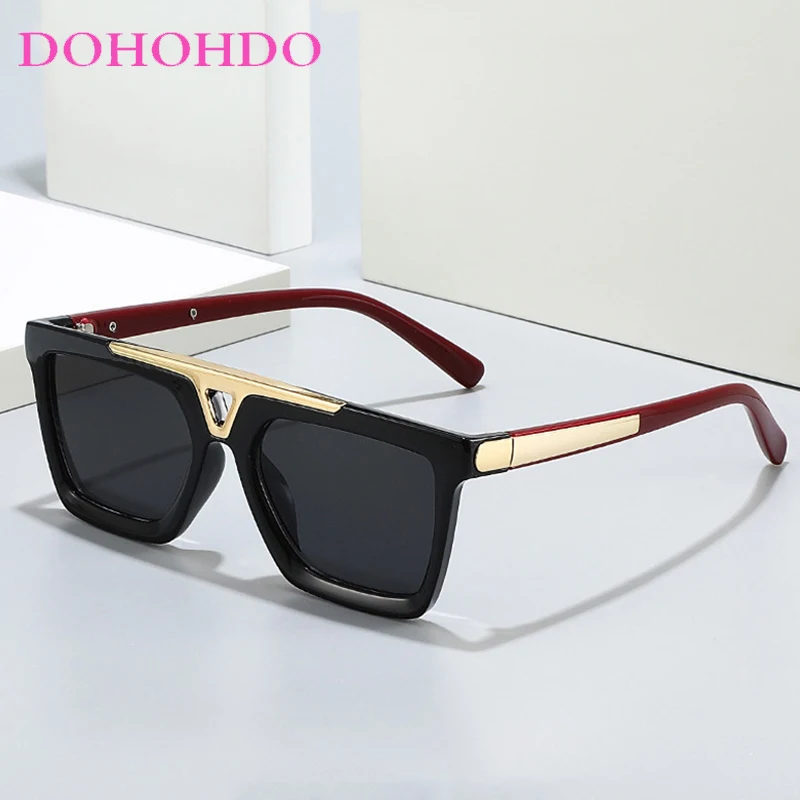 

2025 New Fashion Sunglasses Women Men Vintage Square Frame Sun Glasses High Quantity Lens Goggles Pilot Shades Lentes De Sol