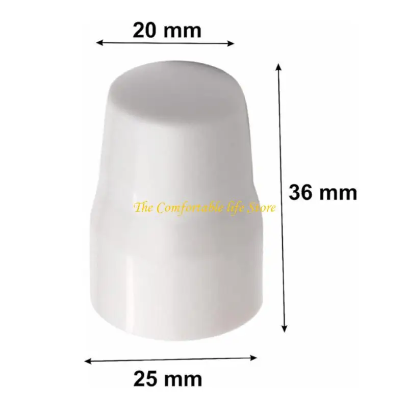 A9LA 4PCS غطاء أنبوب الماء يغطى الشفاه المزخرفة لصمامات الحنفي