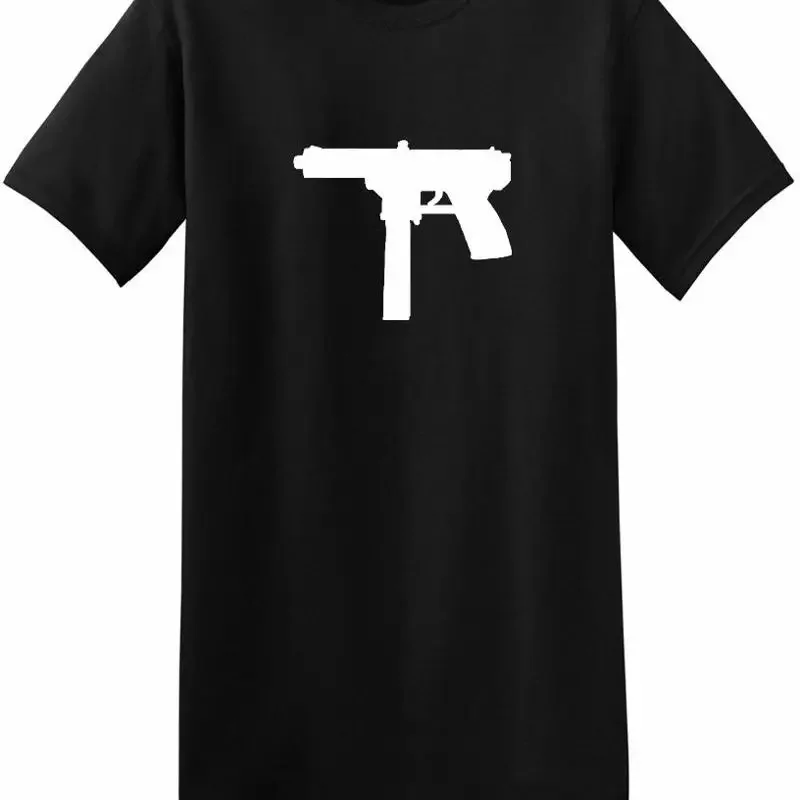 Tec 9 T Shirt kg 99 dc9 ab 10 2a gun rights molon labe White Black
