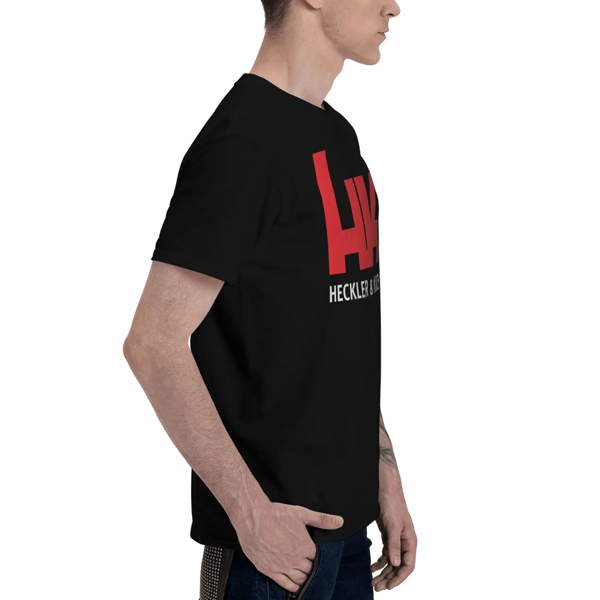 Hk Heckler Koch Cloud-Like Feeling Reversible T-shirt Light Commuting Short Sleeve